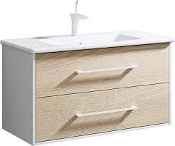 Aqwella Тумба с раковиной Майами 100 – фотография-1