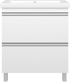 Misty Мебель для ванной Ингрид 75 белая – фотография-3