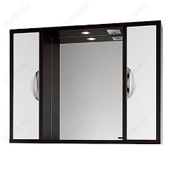 Водолей Мебель для ванной "Габи 120" белый/венге – фотография-3