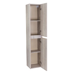 BelBagno Пенал для ванной Kraft 33/160 R Rovere Galifax Bianco – фотография-5