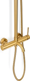 Milacio Душевая система Ultra MCU.151.SS золото брашированное – фотография-2