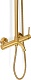 Milacio Душевая система Ultra MCU.151.SS золото брашированное – фотография-13