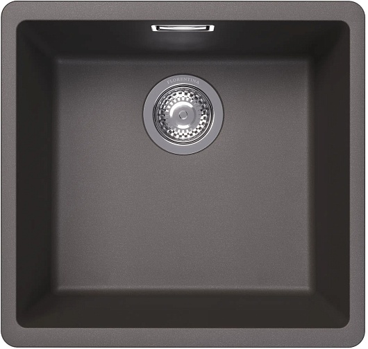 Florentina Мойка кухонная Мадена 400 серый шелк – фото-1