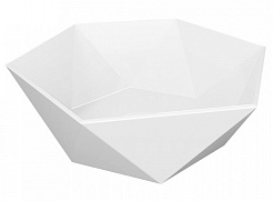 Teymi Накладная мебельная раковина Diamond 48 белая T51105 – фотография-1