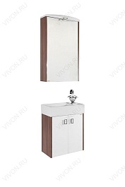 Водолей Тумба с раковиной Твист 50 ясень – фотография-2