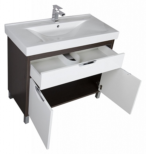 Aquanet Комплект Мебели "Гретта 100" венге (172707) – фотография-8