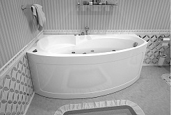 Aquanet Акриловая ванна Jersey L – фотография-6