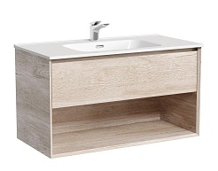 Sancos Тумба под раковину Marmi 1.0 90 Дуб галифакс натуральный – фотография-1
