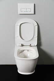 BelBagno Унитаз подвесной Prado BB10150CH/BB10150SC безободковый – фотография-8