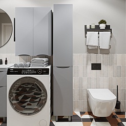 Vivon Тумба с раковиной Ostin 60 напольная серая матовая – фотография-19