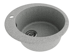 Teymi Мойка кухонная Lori Midi D51 матовая серая – фотография-3