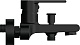 Cersanit Смеситель для ванны и душа Brasko Black 63108 – фотография-17