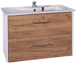 ASB-Mebel Тумба под раковину Лира 85 дуб золотой – фотография-1