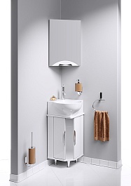 Aqwella Зеркальный шкаф Дельта угловой – фотография-3