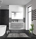 BelBagno Мебель для ванной Albano 120 подвесная Cemento Verona Grigio – фотография-21