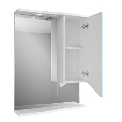 Merkana Мебель для ванной комнаты Роман 60 голубая – фотография-7