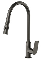 Tokito Смеситель для кухни MITSUISHI вороненая сталь TOK-MIT-1013GM