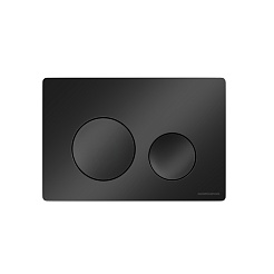 Ceramicanova Система инсталляции для унитазов Balance CN121001MB с кнопкой смыва Circle чёрный матовый – фотография-3