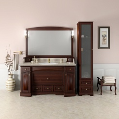 Opadiris Тумба с раковиной Лучия 150 нагал – фотография-5