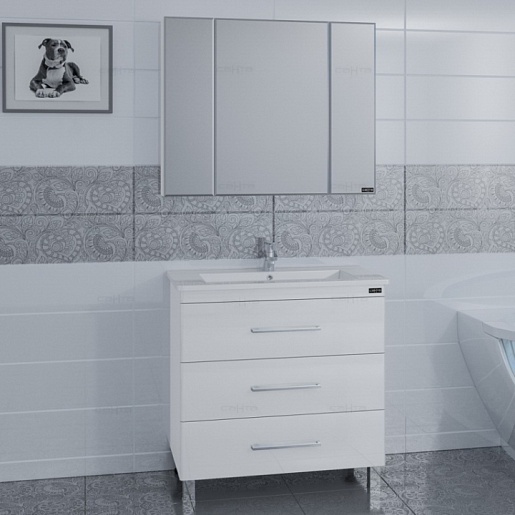 СанТа Мебель для ванной Вегас 85 – картинка-5