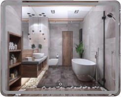 Mixline Зеркало Аккорд Альдо 100 – фотография-2