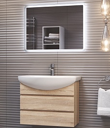 Vigo Мебель для ванной Wing 600-0-2 подвесная дуб сонома – фотография-1