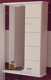 СанТа Зеркальный шкаф Омега 50 R – фотография-1