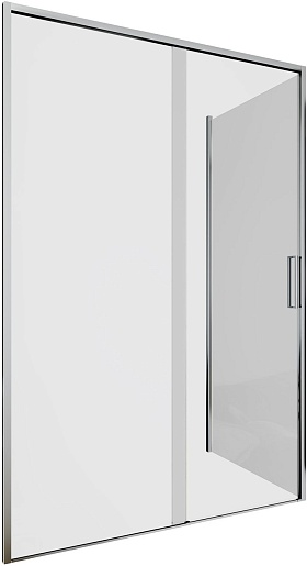 Aquanet  Душевой уголок Pleasure Evo 130x80 AE65-130x80-CT профиль хром, стекло прозрачное – картинка-3