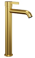 Paini Смеситель для раковины Brera 74PJ205OLL высокий, брашированное золото