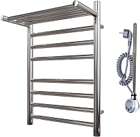 Point Полотенцесушитель электрический П7 400x600 PN10146SPE с полкой хром