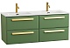 BelBagno Мебель для ванной Eco Cer-N 120 с 4 ящиками фисташковый софт CZR-8095-120-2 ручки сатиновое золото – картинка-28