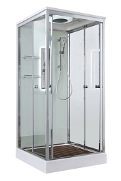 Avacan Душевая кабина 90/90 V2090LED прозрачная – фотография-1
