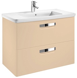 Roca Тумба с раковиной Gap 60 бежевая – фотография-1