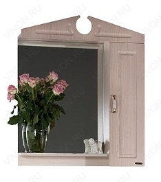 Водолей Мебель для ванной Капри 75 R дуб – фотография-3