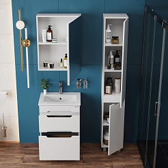 Onika Мебель для ванной Айленд 50 белая – фотография-5