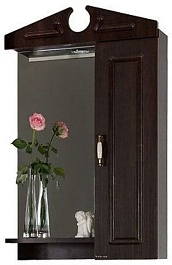 Водолей Зеркальный шкаф Капри 55 R венге – фотография-1