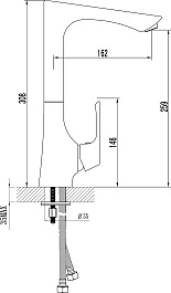 Lemark Смеситель "Unit LM4505C" для кухонной мойки – фотография-2