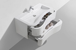 BelBagno Мебель для ванной FORMICA 90 Bianco Lucido – фотография-5