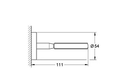 Grohe Держатель для стаканов Bau cosmopolitan 40585000 – фотография-2