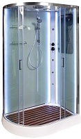 DTO Душевая кабина А102 R LED с кнопкой и гидромассажем