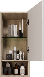 Dreja Шкаф навесной Perfecto 35 R белый/дуб эврика – фотография-4