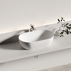 Ceramicanova Мебельная раковина Twist 50 CN12001MW белый матовый – фотография-7