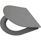 BelBagno Крышка-сиденье Colorato BB062SC-GR – фотография-5