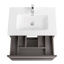 BelBagno Тумба с раковиной Kraft 70 подвесная Темно-Серый матовый с раковиной BB700ETL – фотография-9