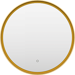 Brevita Зеркало Pluto 60 золото – фотография-1