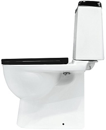 Sanita Luxe Унитаз-компакт Best Color Black 435818 с микролифтом – фотография-3
