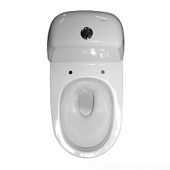 Керамин Унитаз-компакт Стиль с микролифтом – фотография-3