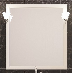 Opadiris Зеркало для ванной Глория 85 слоновая кость – фотография-1