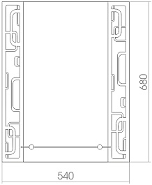 Mixline Зеркало Элит Нью Электра 54 – фотография-2