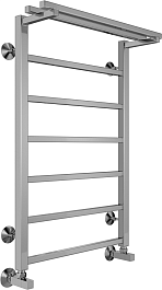 Terminus Полотенцесушитель водяной Контур П7 500x800 с полкой хром – фотография-2